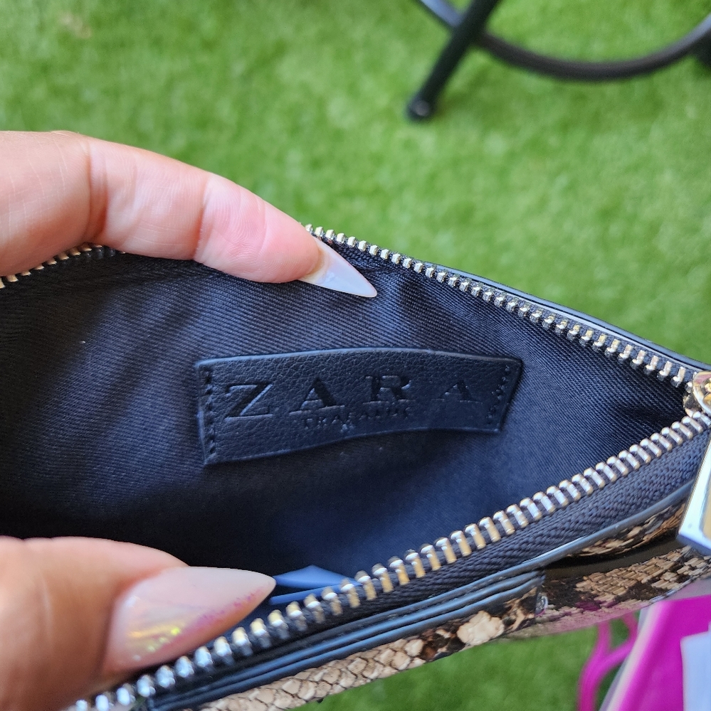 🎉2X HP🎊 Zara Snake Print Belt Bag/Fanny Pack - Picture 6 of 6